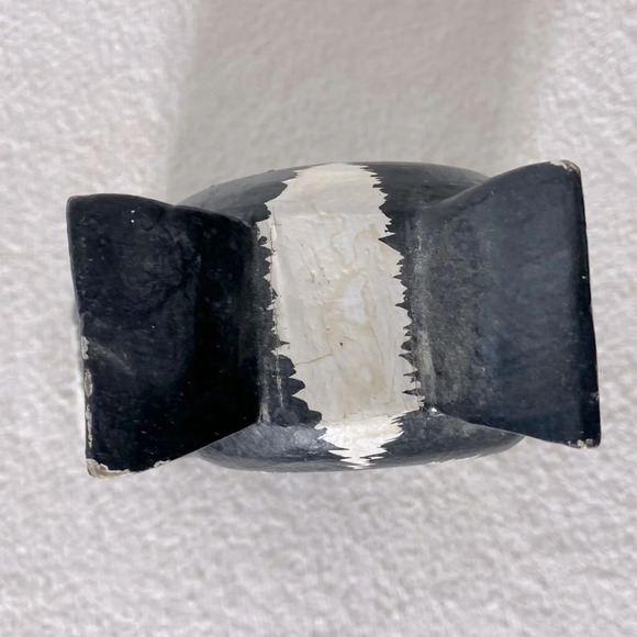 James Haddon Hand  Carved Wood Folk Art Cat Statue Kitty - Picture 13 of 16